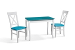 Обідній комплект стіл Смарт + 4 стільця Кросс (Мікс-Меблі)